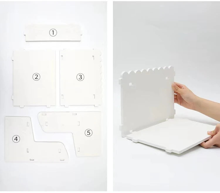 Two-Layer Wooden Desktop Organizer