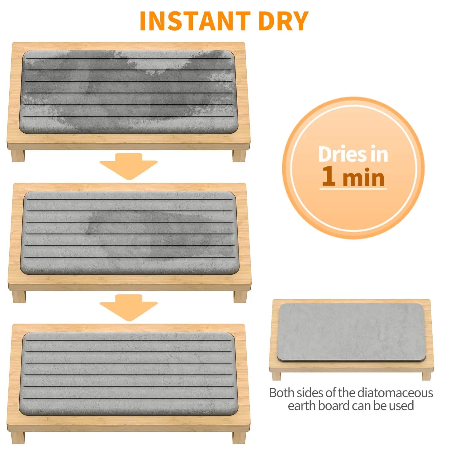 Quick-Dry Sink Organizer