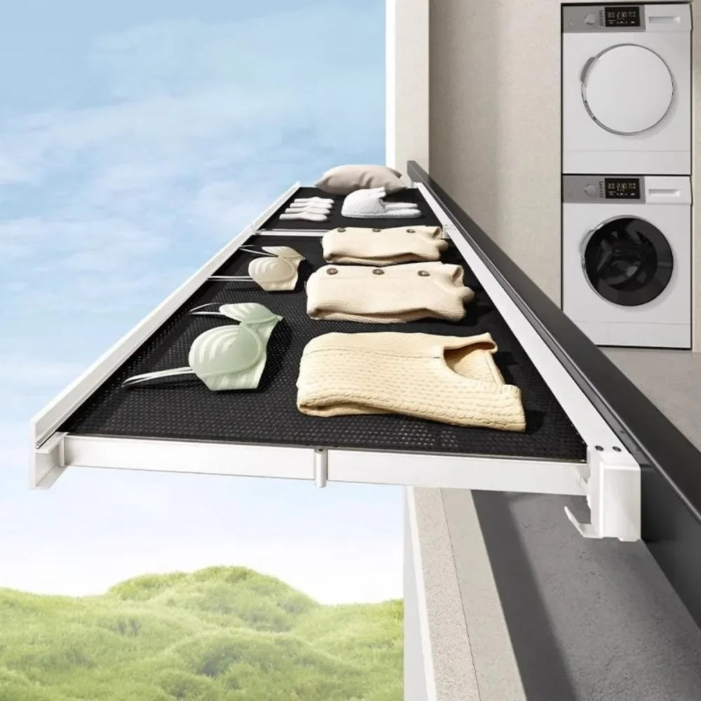 Foldable Wall-Mounted Storage Shelf