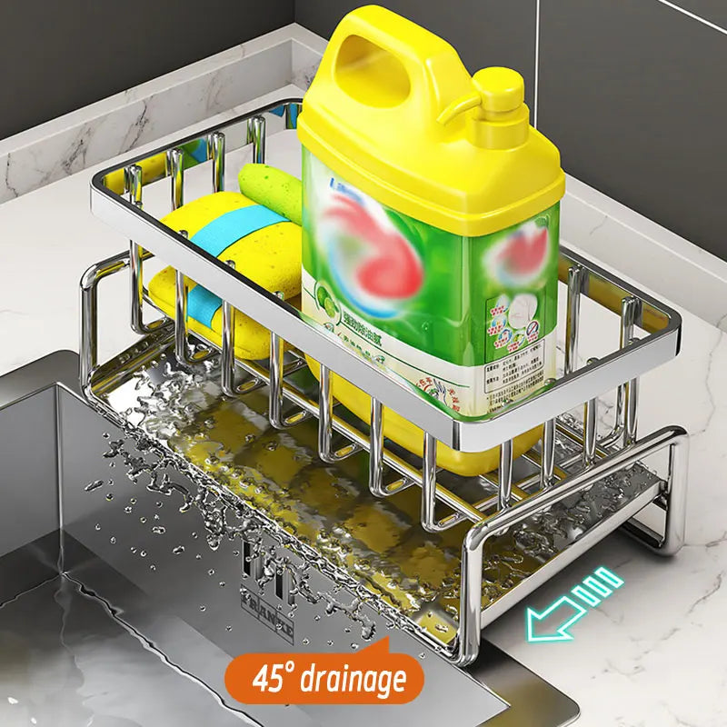 Stainless Steel Sink Drain Rack Drainer