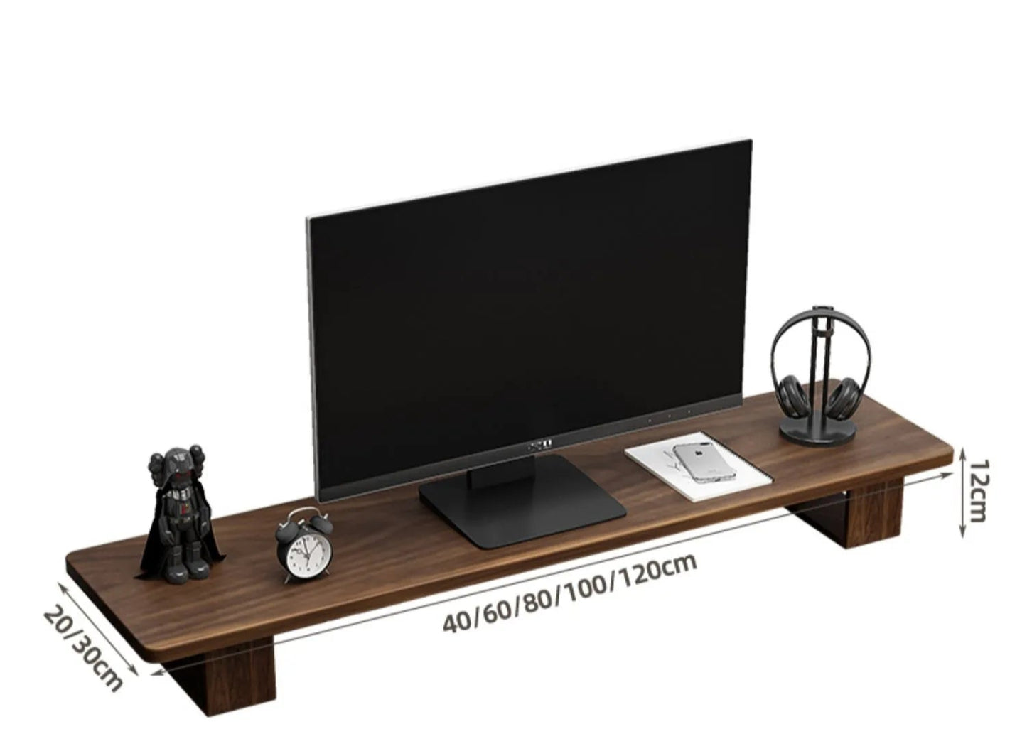 Wooden Desktop Monitor Stand