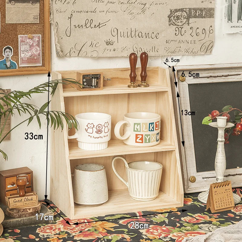 Retro Style Desktop Organizer