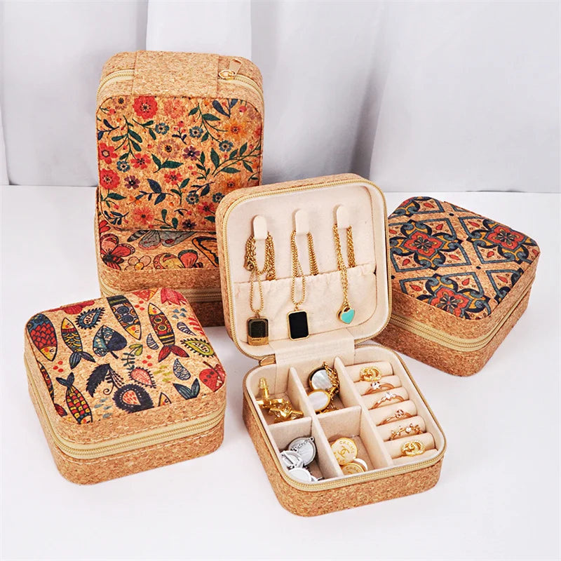 luxury portable travel jewellery box