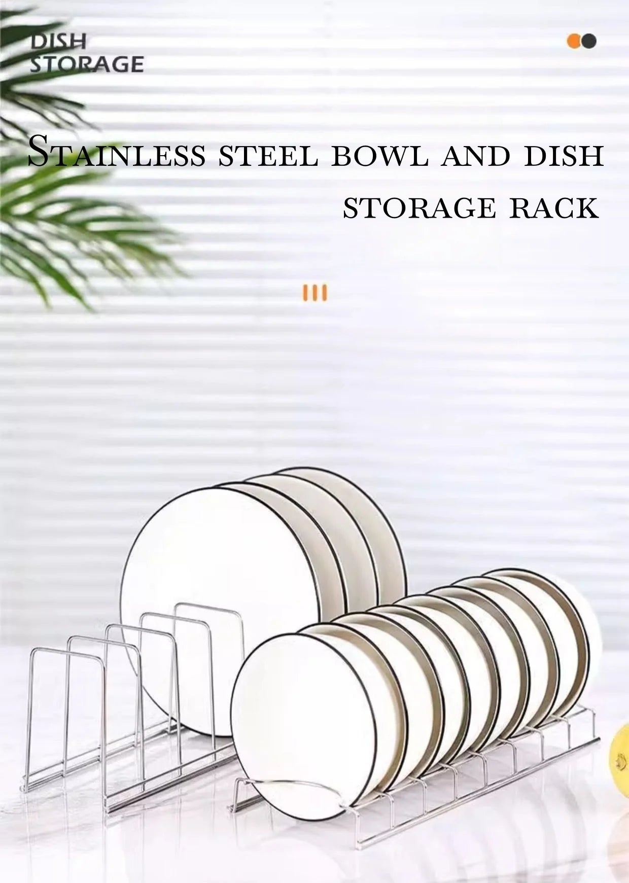 Stainless Steel Dish Draining Rack