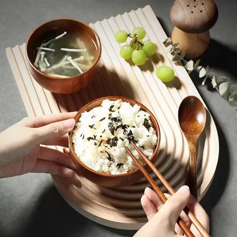 Japanese Wooden Bowls