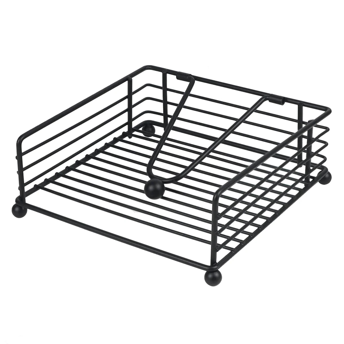 Black Metal Napkin Holder