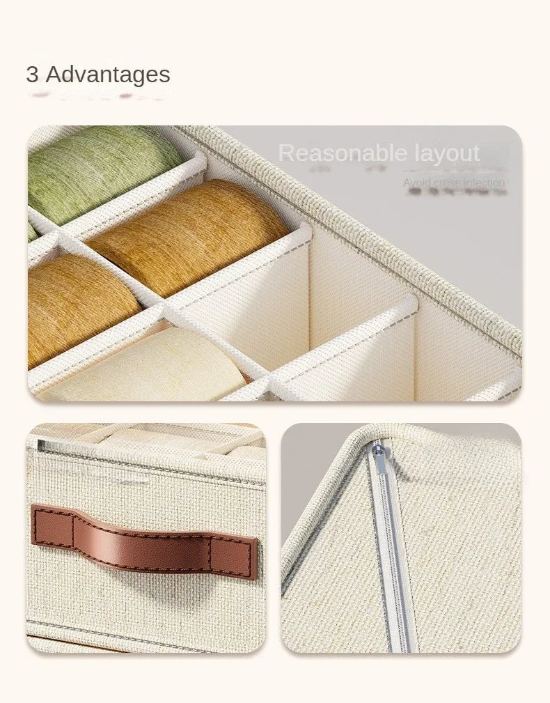 Multifunctional Foldable Drawer Organizer
