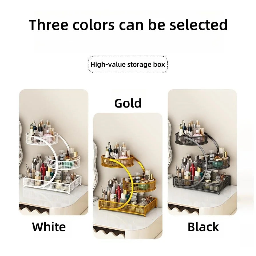 Multi-Layer Desktop Storage Rack