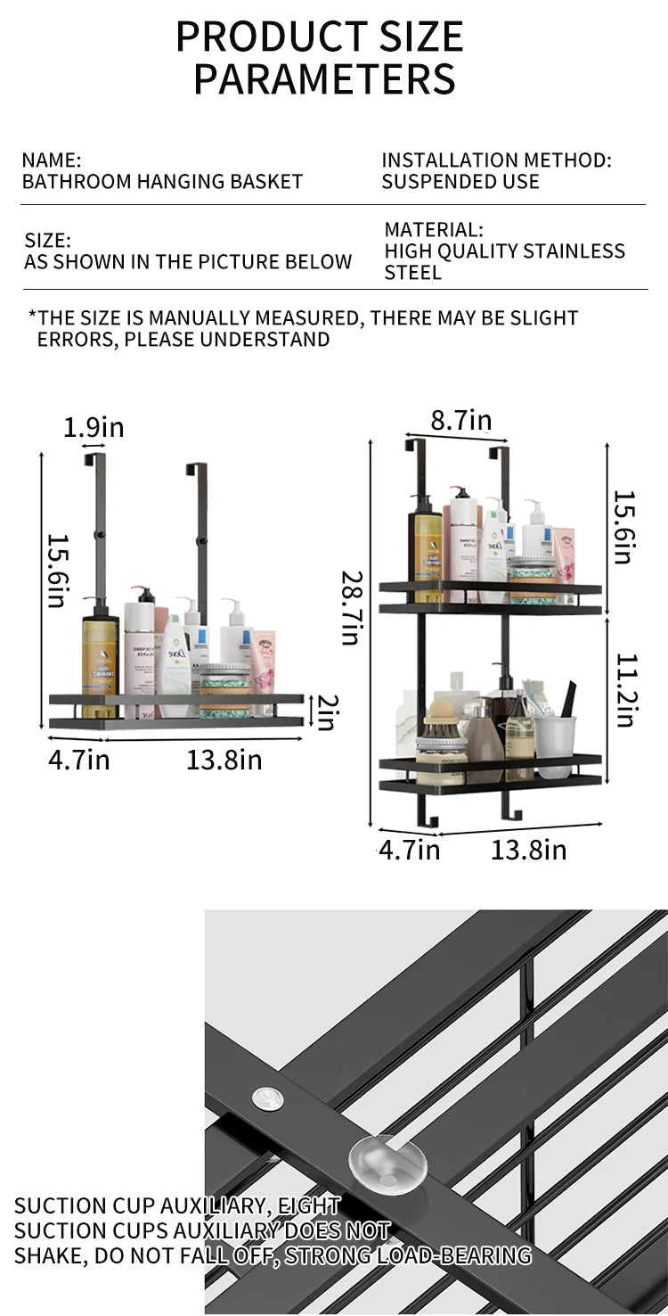 Minimalist No-Drill Bathroom Shelf