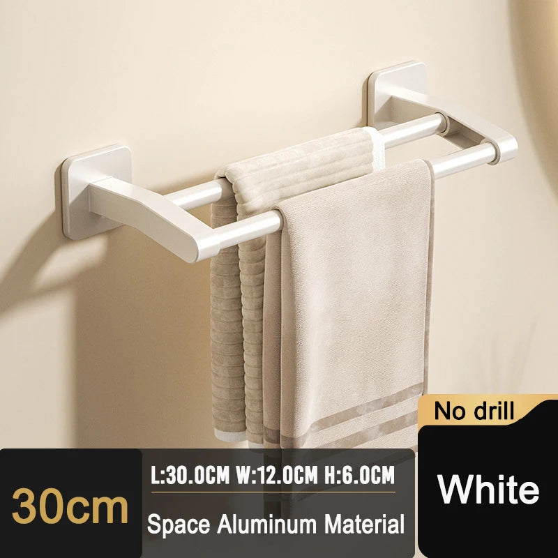 Self-Adhesive Towel Rack - Drill-Free