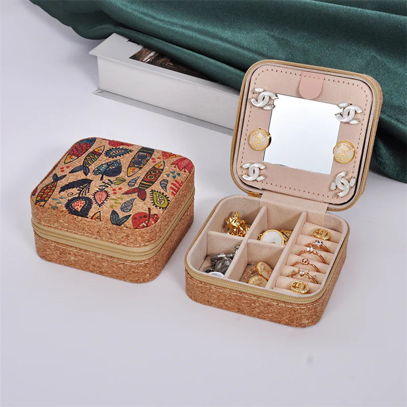 luxury portable travel jewellery box