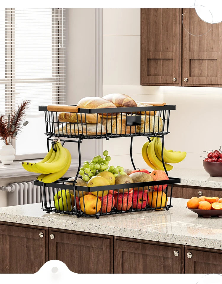 Metal Fruit & Veggie Basket