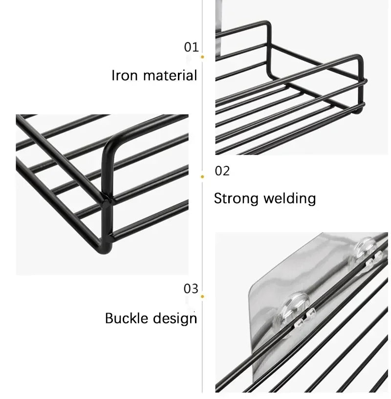 Metal Bathroom Corner Shelf