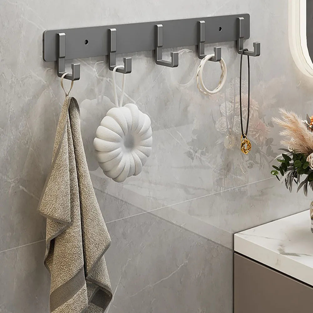Modern Black Wall Coat Rack