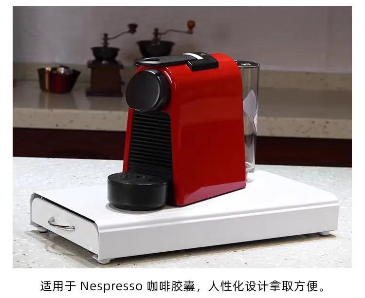 Rotating Coffee Capsule Storage Tower