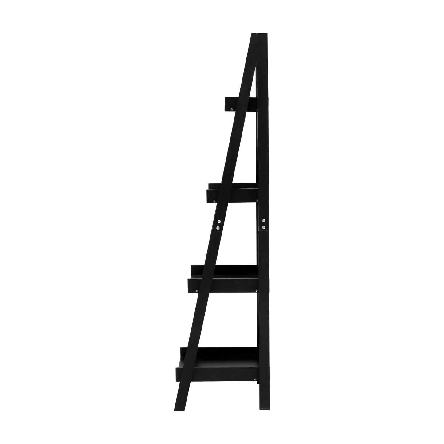 【Breeins】4-Tier Wooden Display Ladder Shelf for Home Storage Organizer Rack Home Decoration For Home Office
