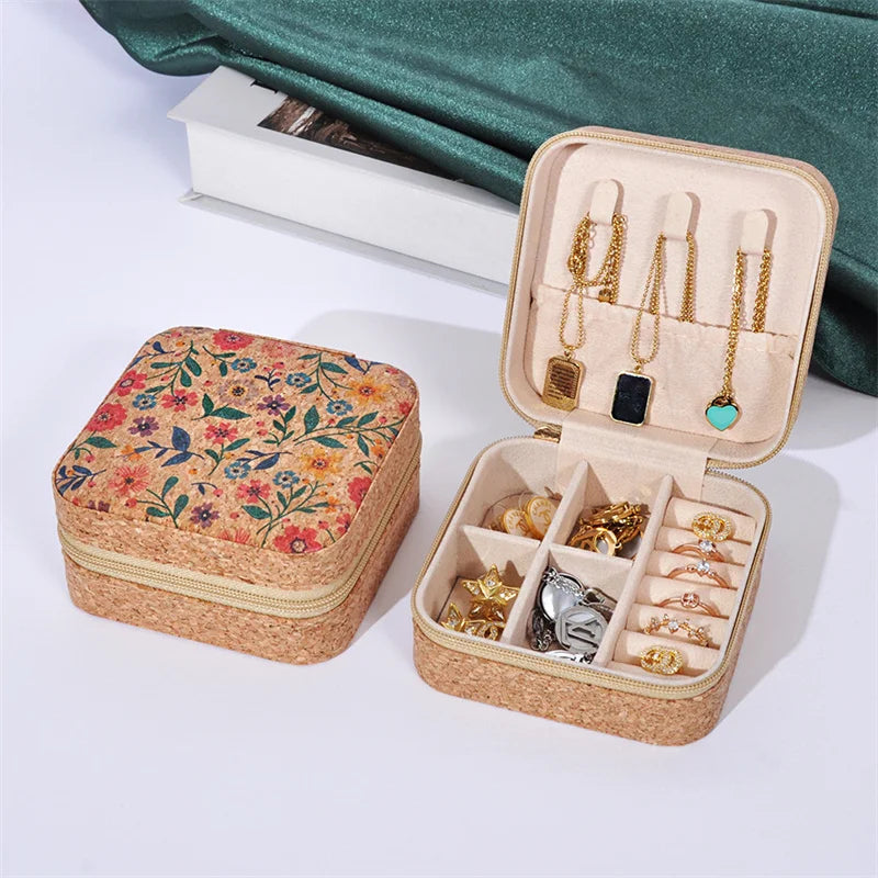 luxury portable travel jewellery box