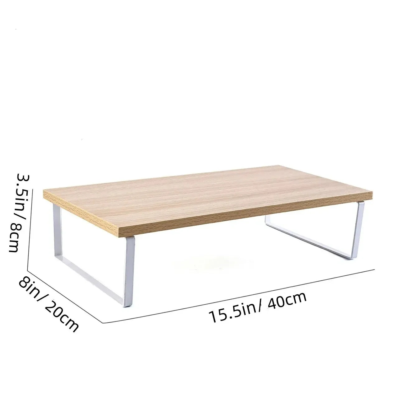 Monitor Riser Stand with Storage