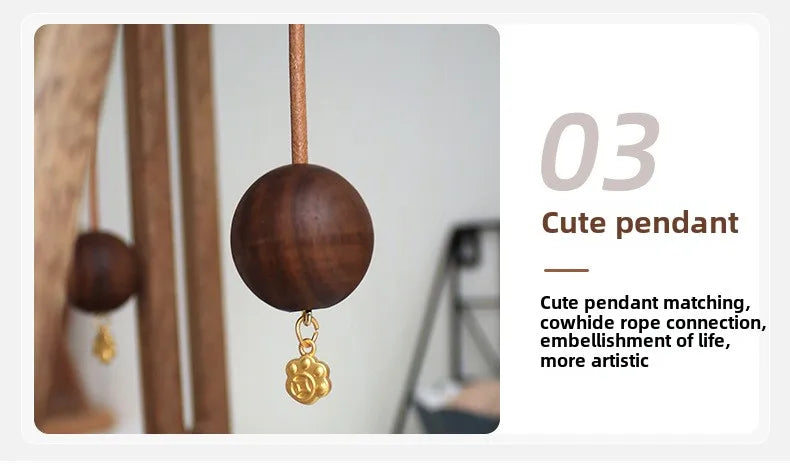 Solid Wood Paper Towel Holder