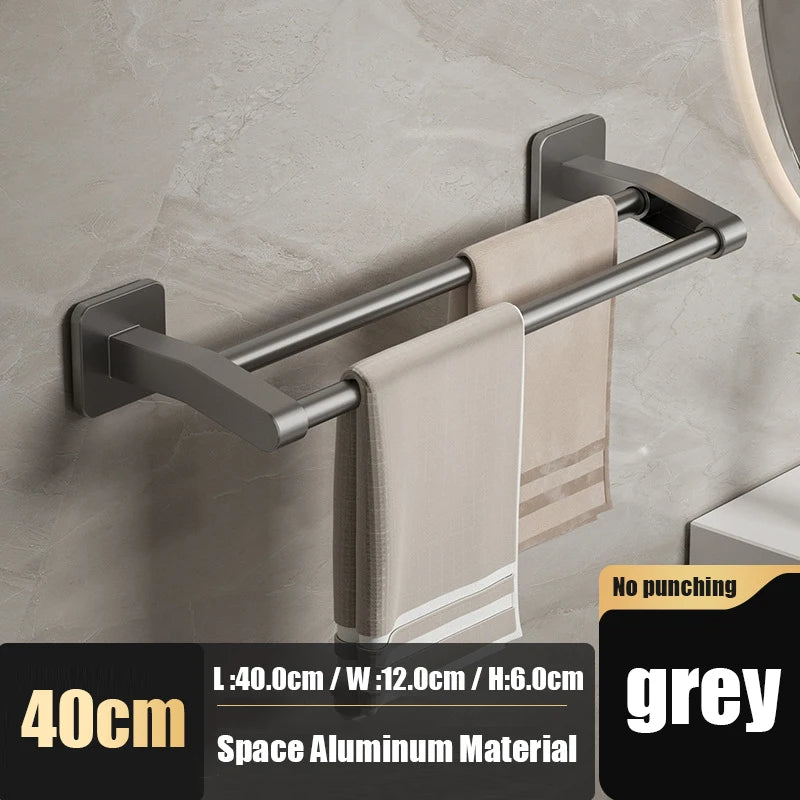 Self-Adhesive Towel Rack - Drill-Free