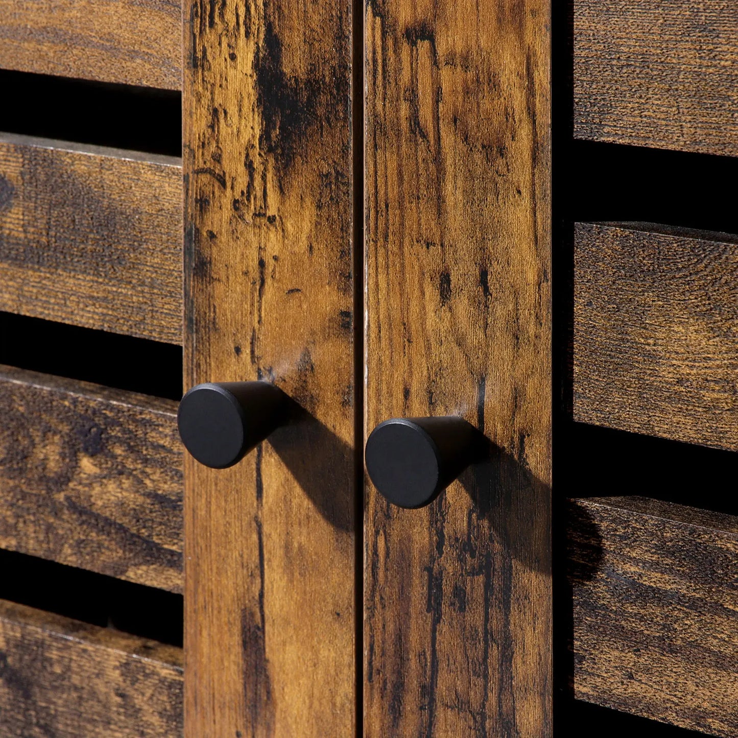 Rustic Wood Bathroom Cabinet