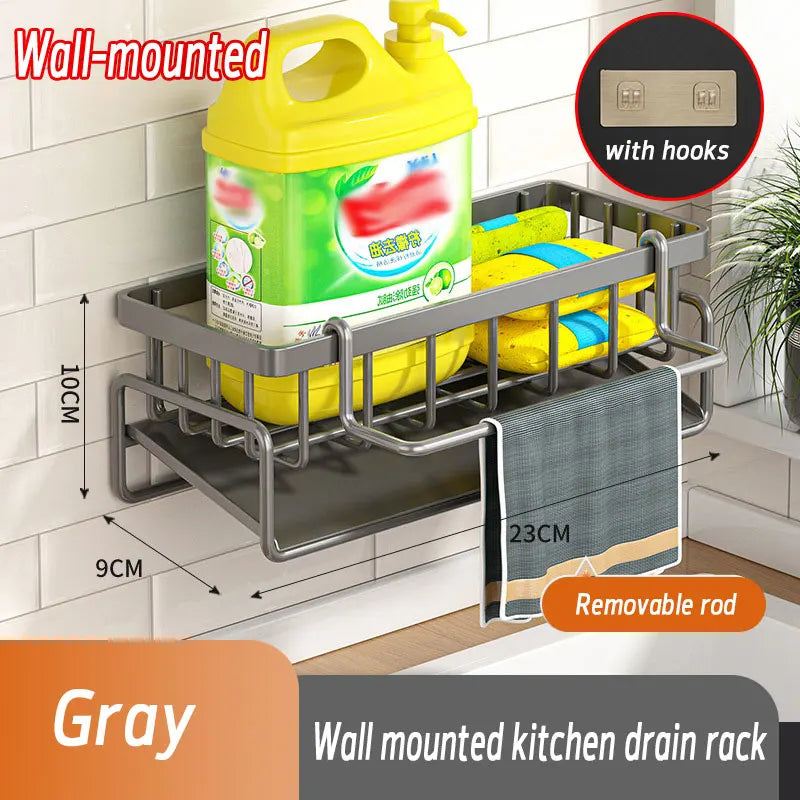 Stainless Steel Sink Drain Rack Drainer