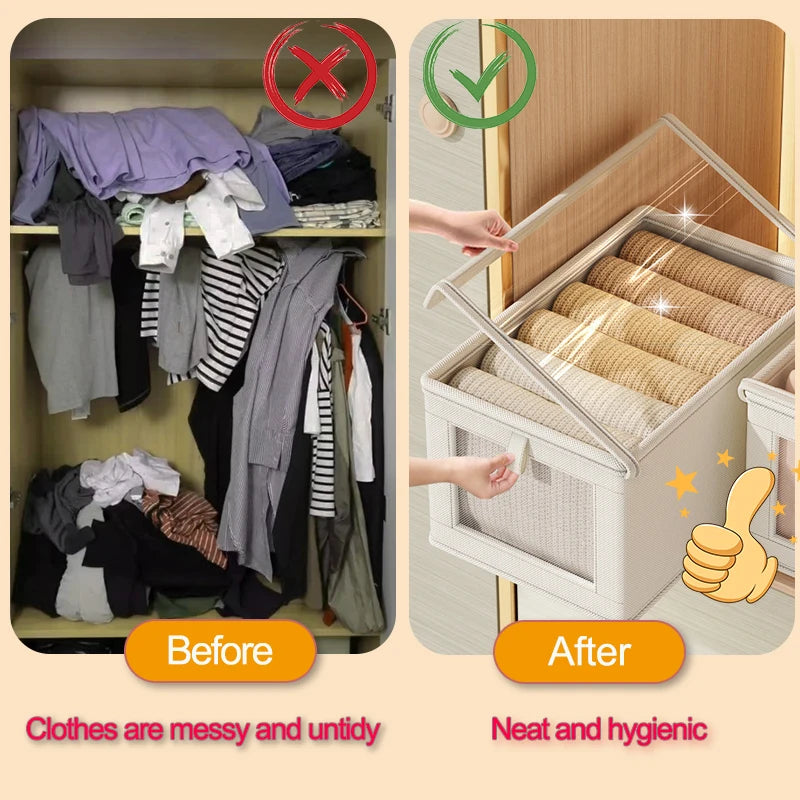 Foldable Clothes Storage Box
