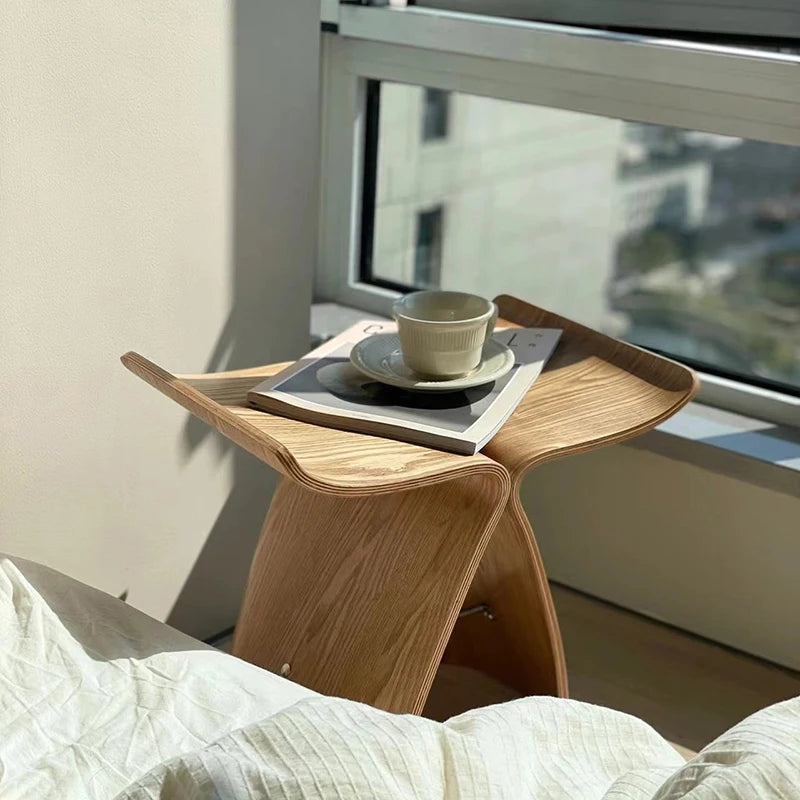 Furniture Butterfly Stool Living Room Sofa Chair Porch Shoe Changing Stool Small Bench Creative Mobile Seat Chair For Leisure