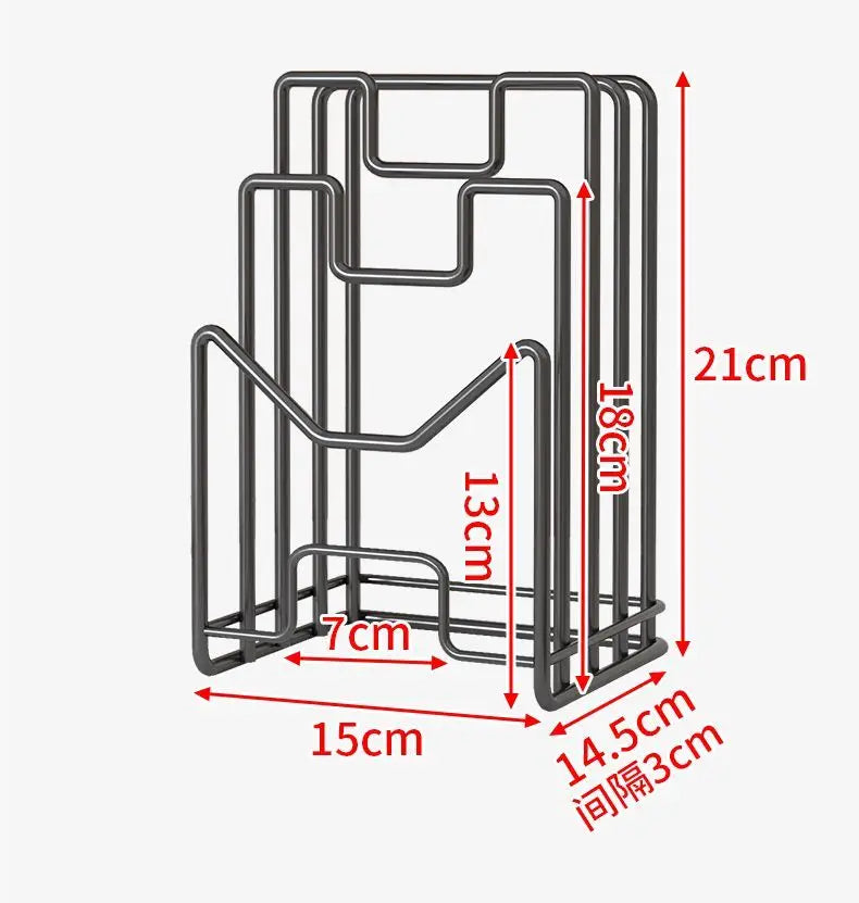 Multi-Layer Kitchen Organizer Rack