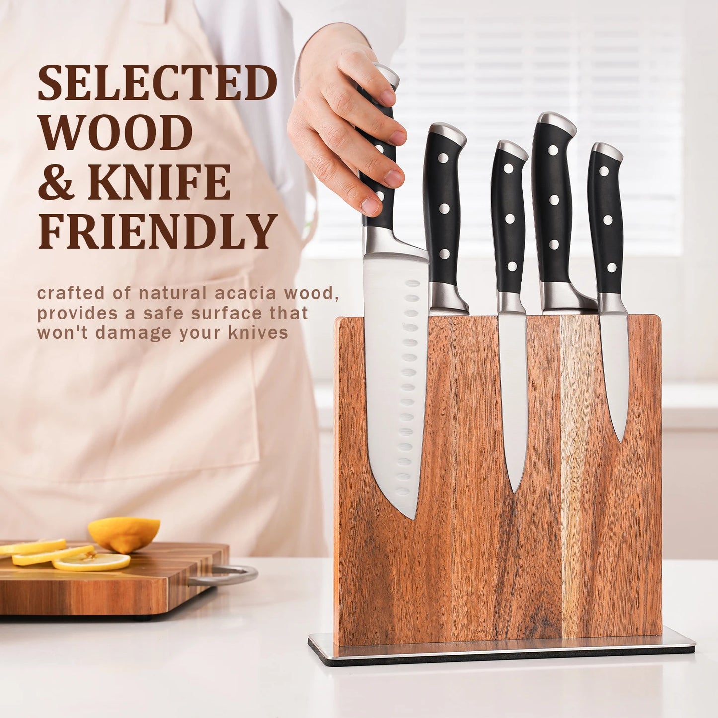 Magnetic Knife Block
