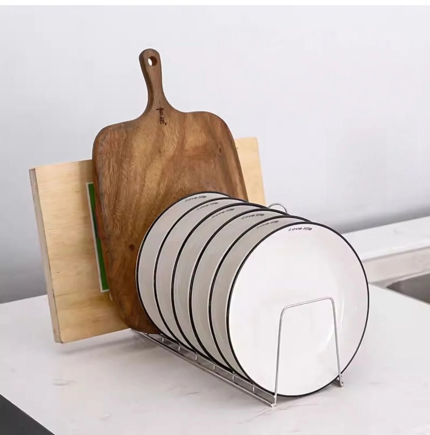 Stainless Steel Dish Draining Rack