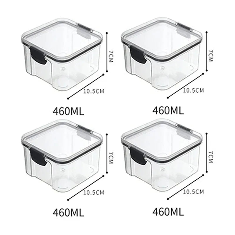 Transparent Food Storage Containers