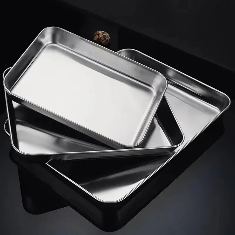 Stainless Steel Serving Tray