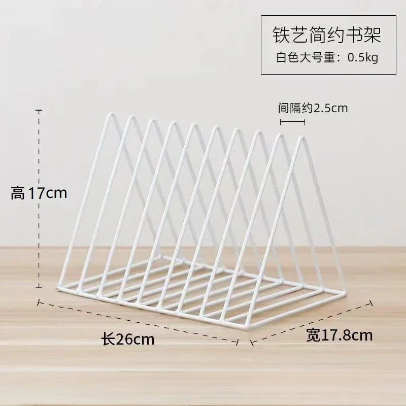 Desktop Iron Bookshelf