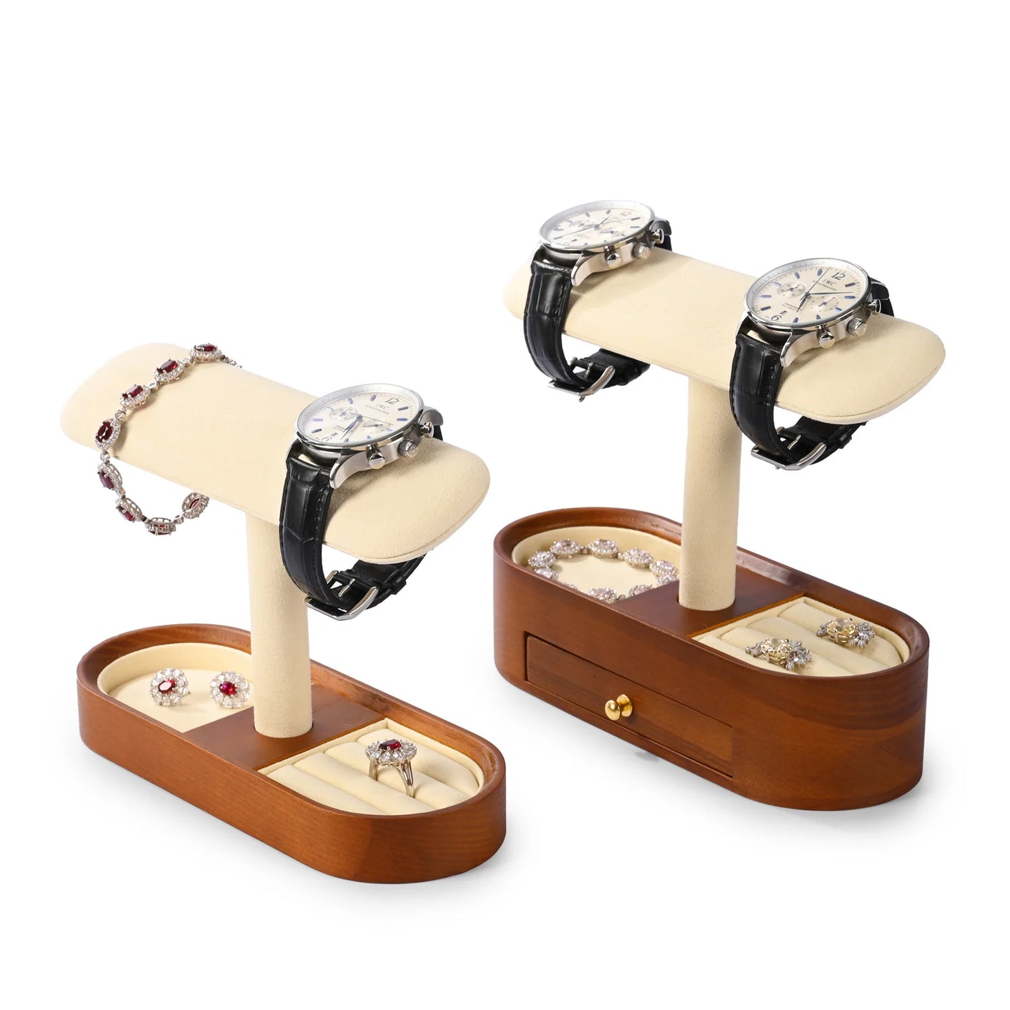 Wooden T-Shape Jewellery Stand