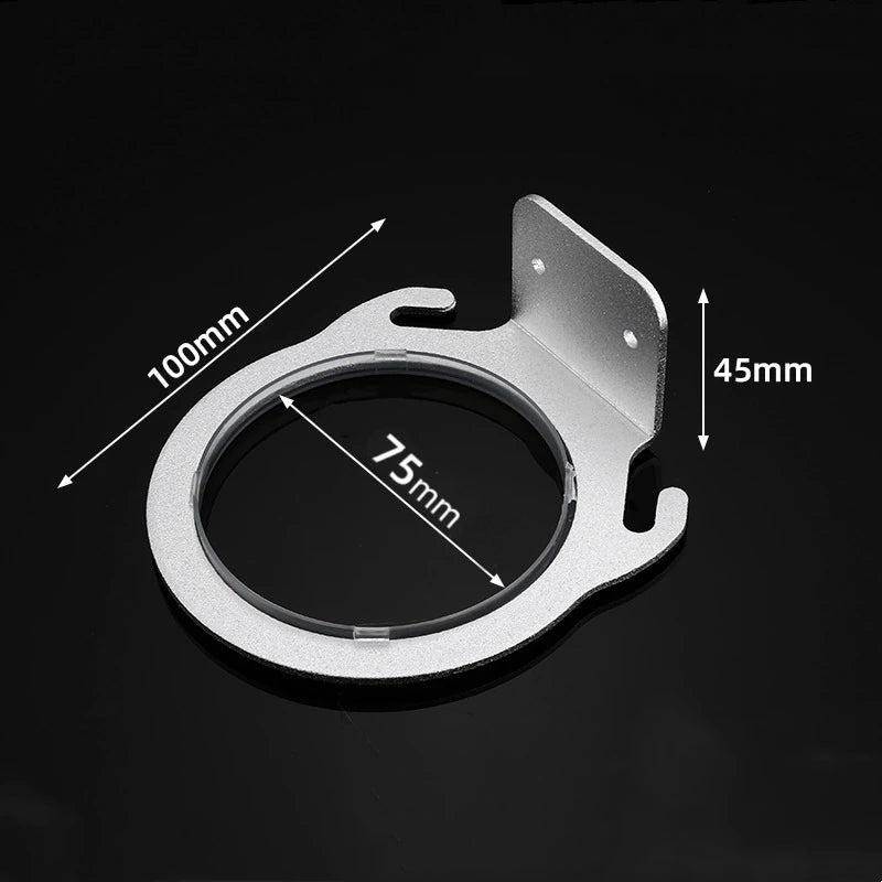 Space Aluminium Hair Dryer Holder & Organizer