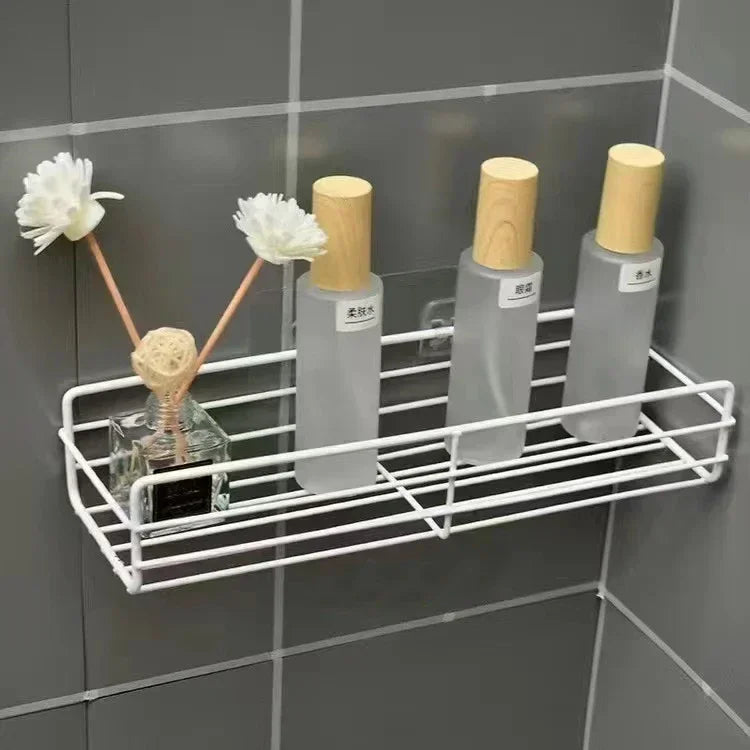 Corner Wall-Mounted Bathroom Shelf