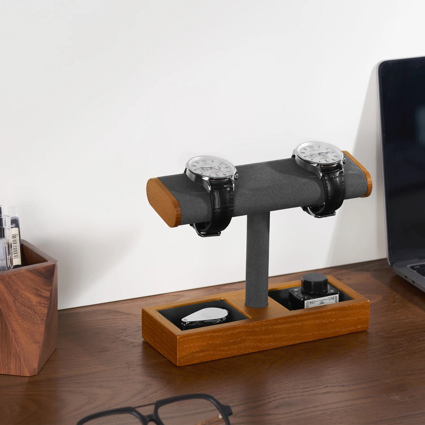 Wooden T-Shape Jewellery Stand