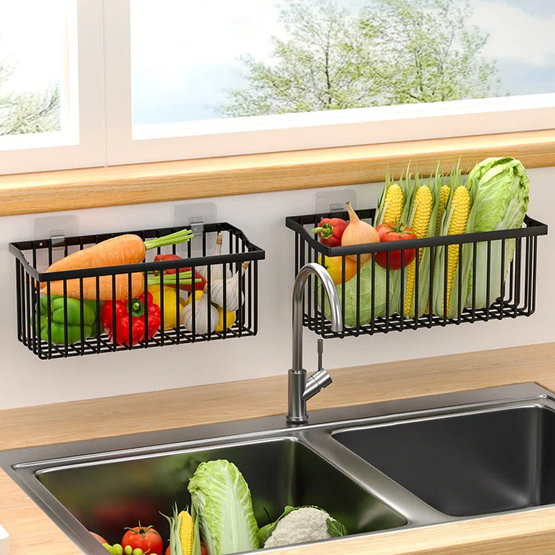 Under-Sink Cabinet Hanging Storage Rack