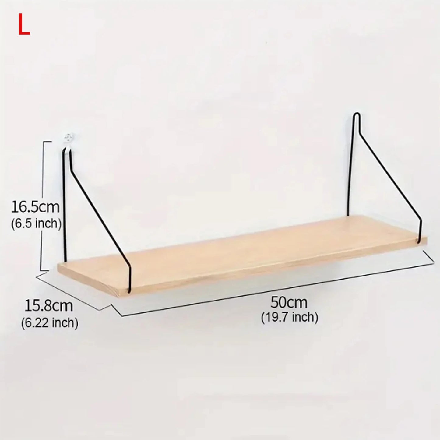 Handmade Wooden Floating Shelf