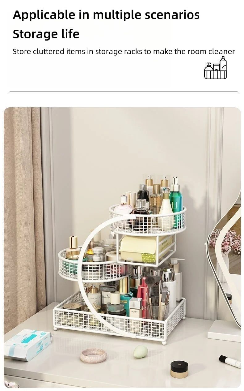 Multi-Layer Desktop Storage Rack