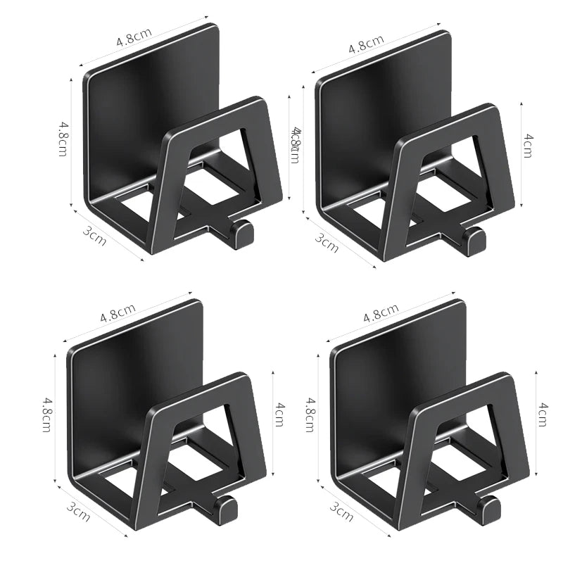 Carbon Steel Self-Adhesive Sponge Holder