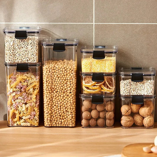 Transparent Food Storage Containers
