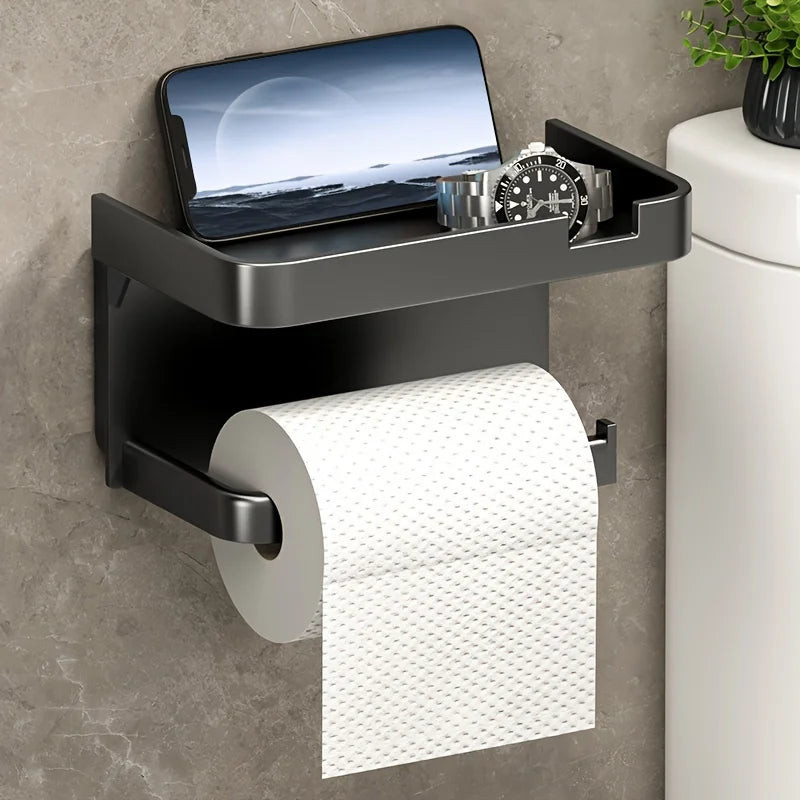 Wall-Mounted Toilet Paper Holder