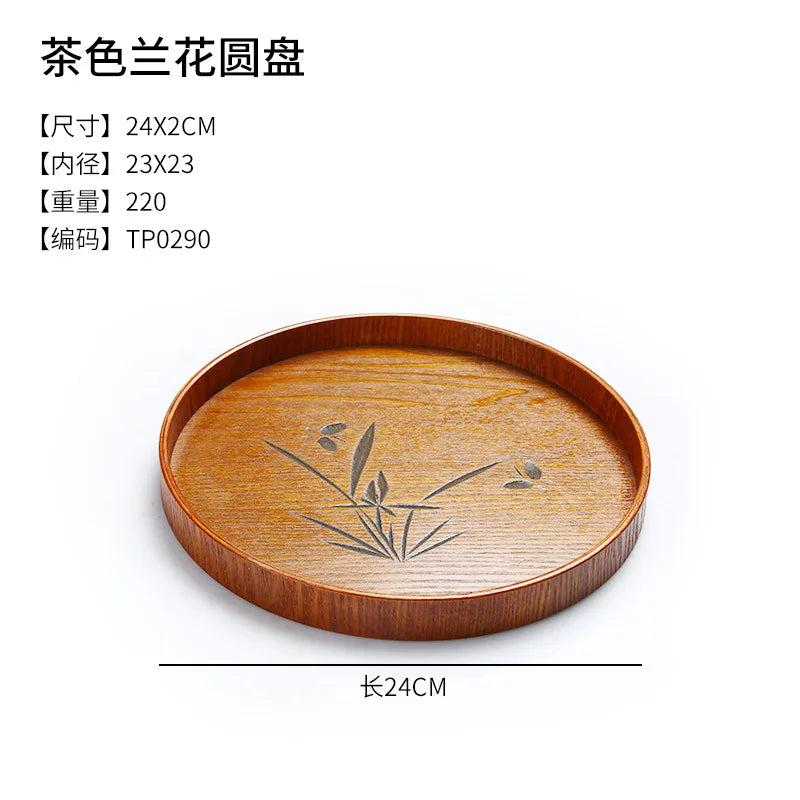 Japanese Wooden Serving Tray