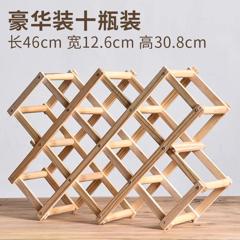 Stackable Wine Storage Shelves