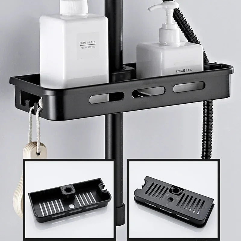Bathroom Shower Rack - No-Drill