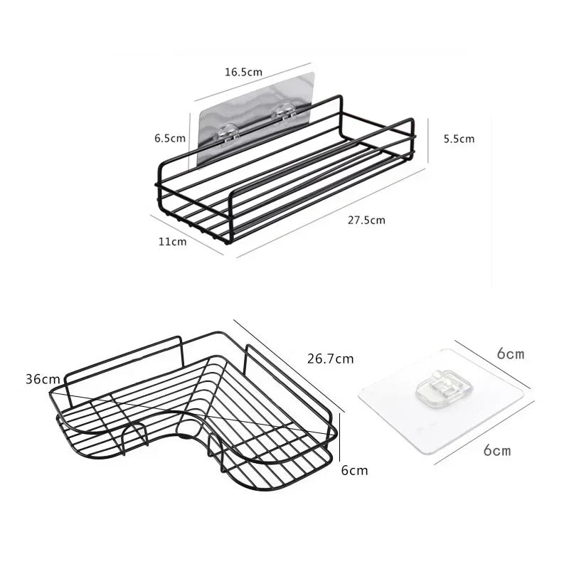 Metal Bathroom Corner Shelf