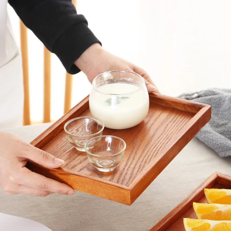 Japanese Wooden Serving Tray