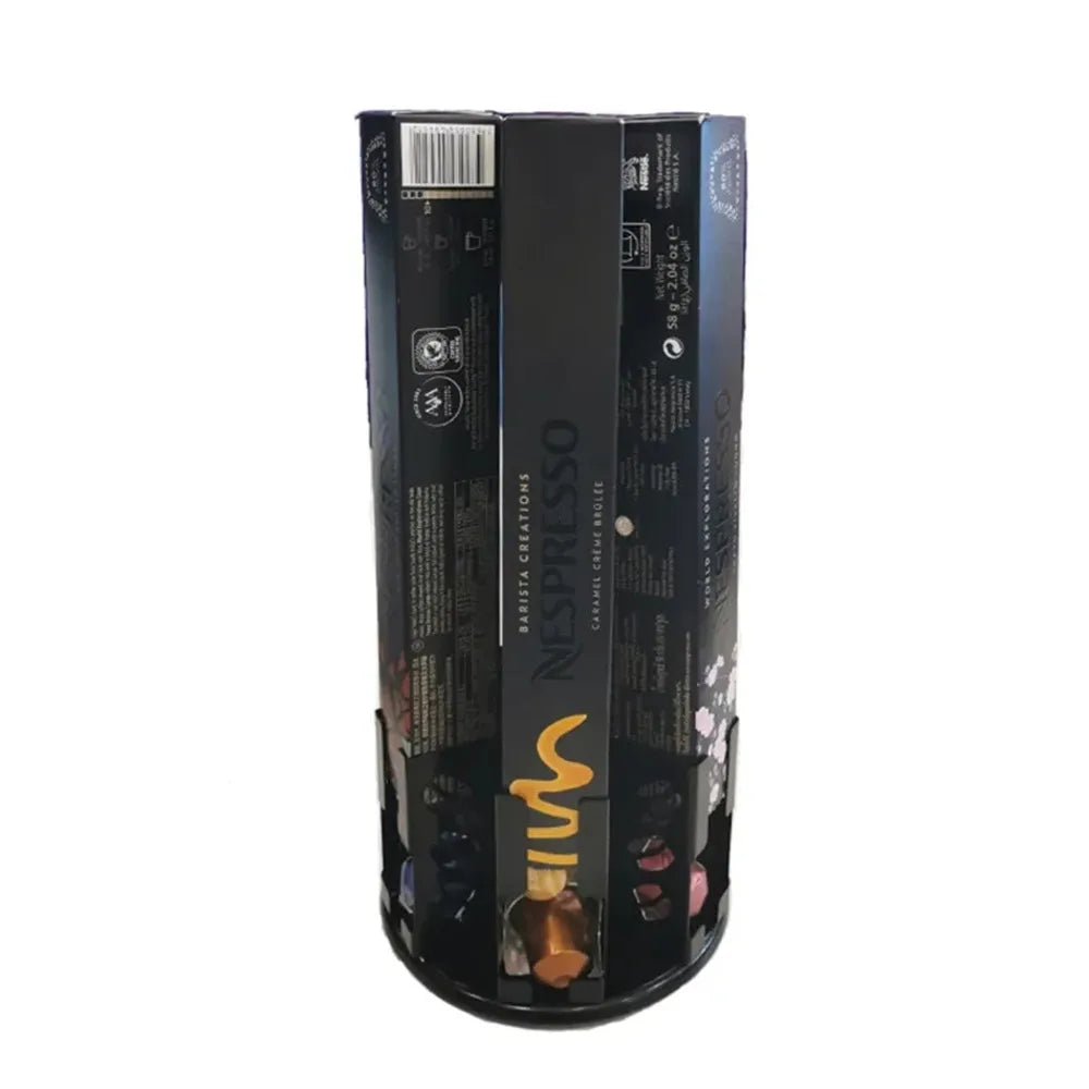 Rotating Coffee Capsule Storage Tower